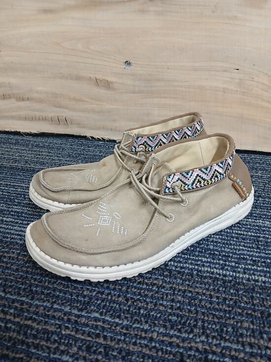 Hey Dude Shoes - Hey Dude Iris Festival women's shoes size 8